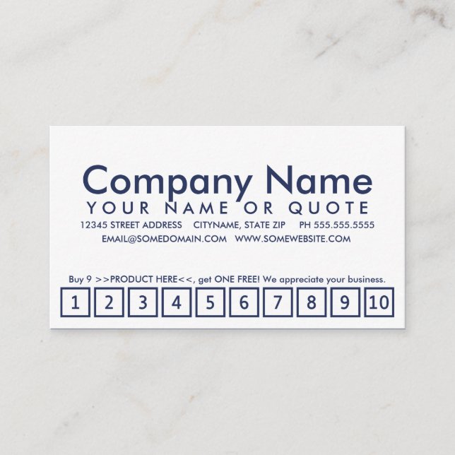 winter window loyalty program (Front)