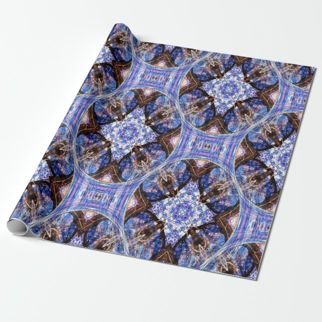 Winter Windows..... Wrapping Paper (Unrolled)