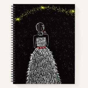 Winter Wish Upon A Star Notebook