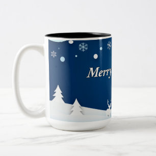 Winter Wishes Christmas Mug