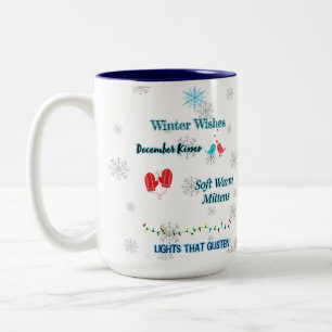 Winter Wishes Christmas Mug