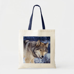 Winter Wolf 2 Tote Bag