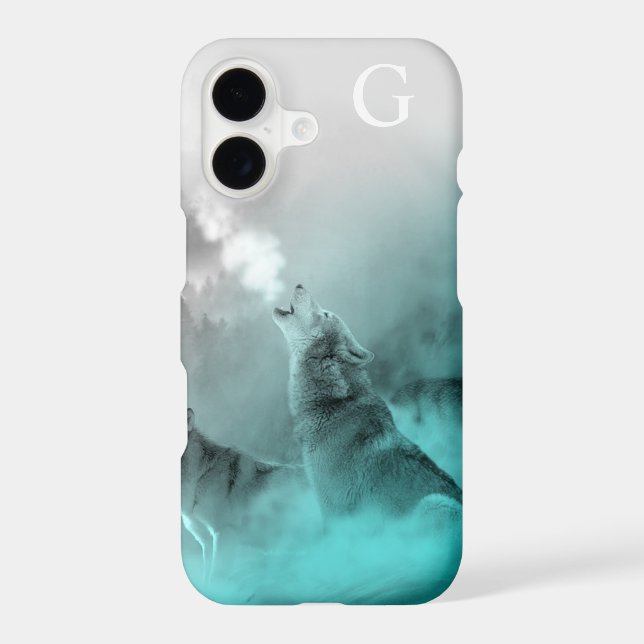 Winter Wolf Monogrammed (Back)