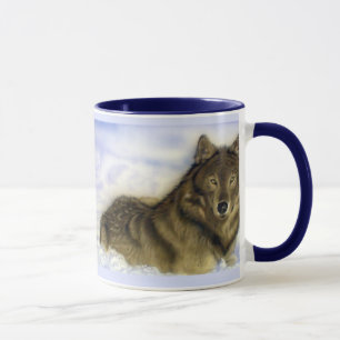 Winter Wolf Mug