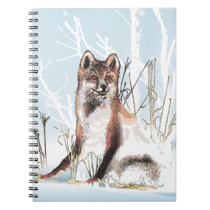 Winter Wolf Notebook
