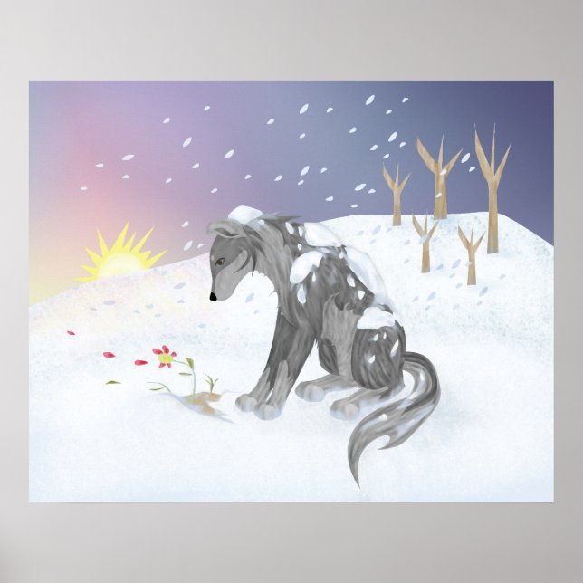 Winter Wolf Poster (Front)