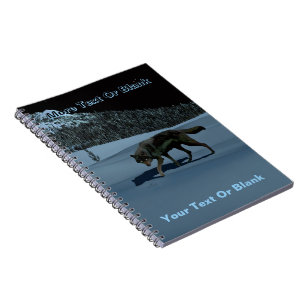 Winter Wolf - Tapetum Lucidum Notebook