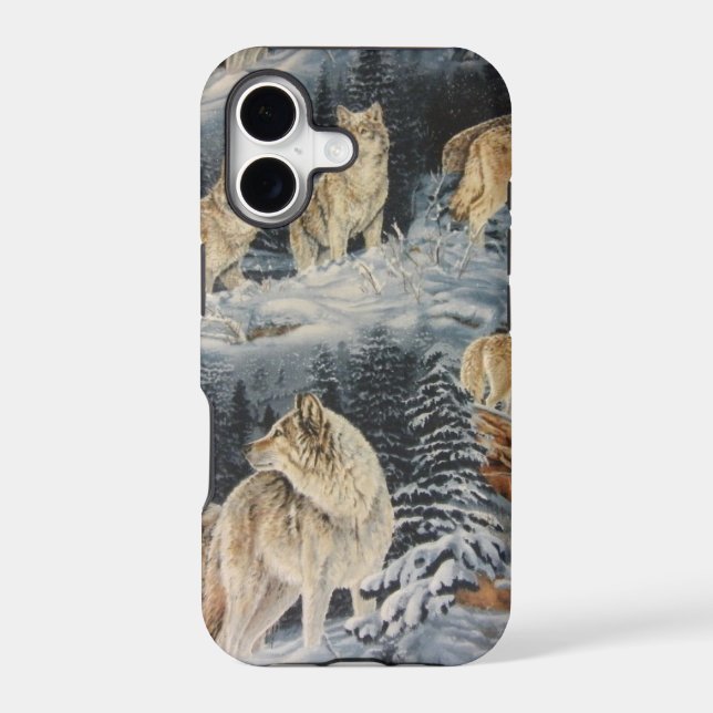 Winter Wolves (Back)