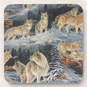 Winter Wolves Coaster