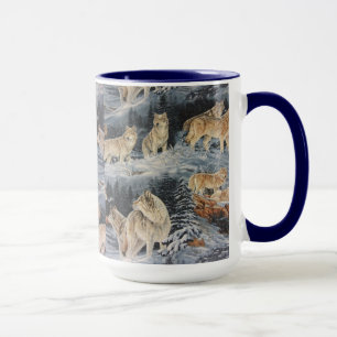 Winter Wolves Mug
