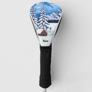 Winter Wonder Golf Head Cover
