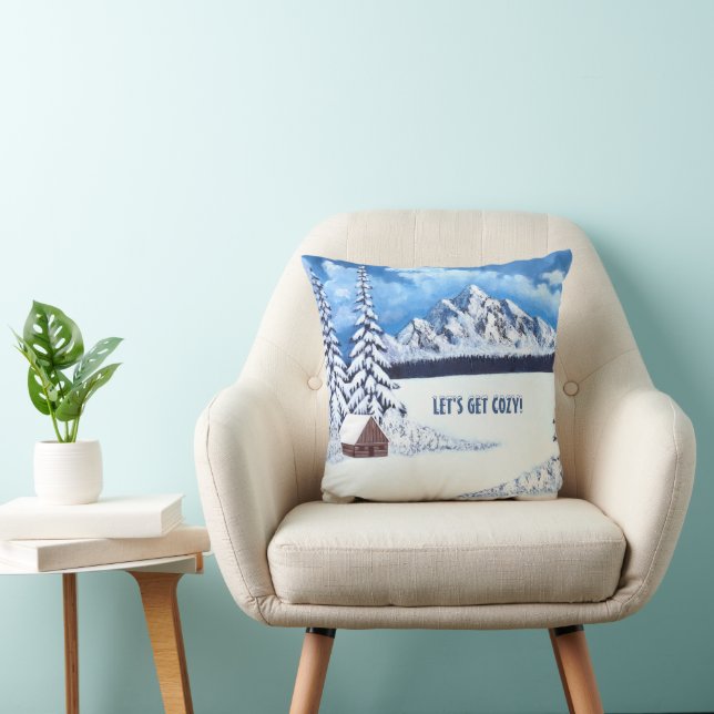 Winter Wonder Scene Cushion (Chair)