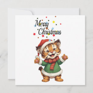 Winter Wonderland Animal – Festive Christmas Cutie Holiday Card