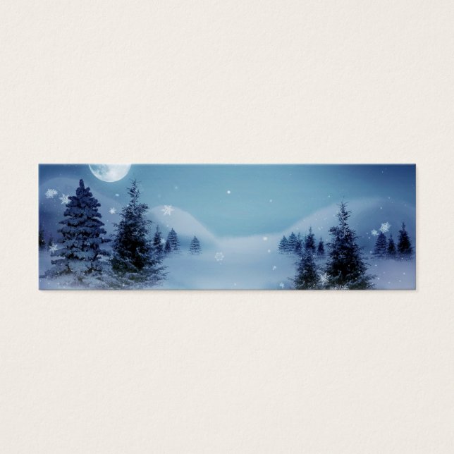 Winter Wonderland at Night (Front)