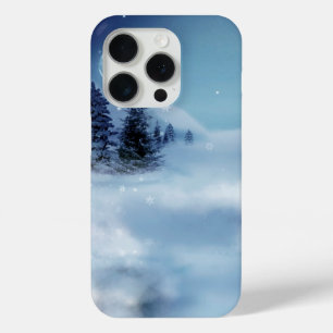Winter Wonderland at Night iPhone 15 Pro Case