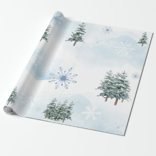 Winter Wonderland Baby Shower Wrapping Paper