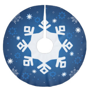 Winter Wonderland Blue Tree Skirt