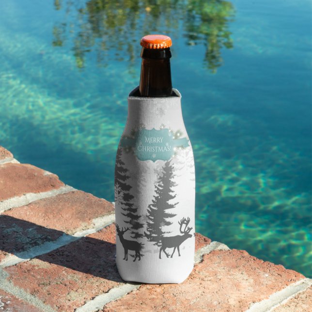 Winter Wonderland Bottle Cooler - Teal (In Situ Pool)