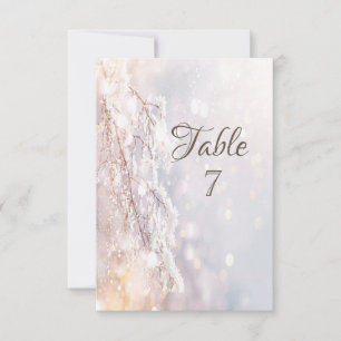 Winter Wonderland Branches Invitation