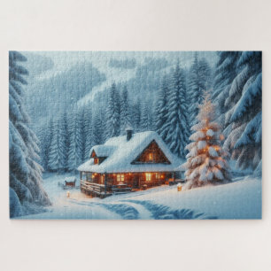 Winter Wonderland - Breathtaking Scenic Landscape Jigsaw Puzzle