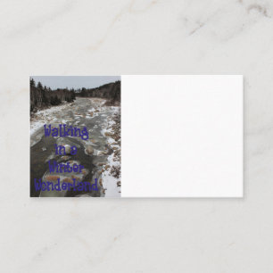 Winter Wonderland Business Card