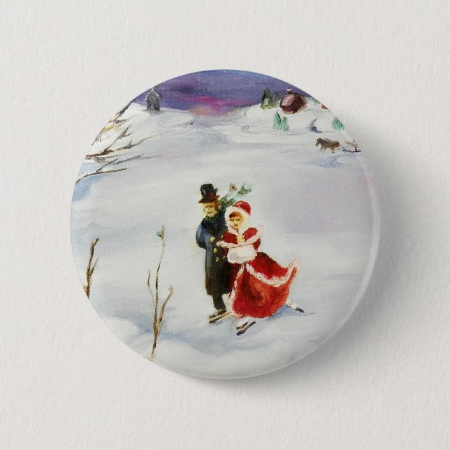 Winter Wonderland Button (Front)