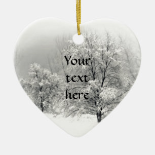 Winter Wonderland Ceramic Tree Decoration