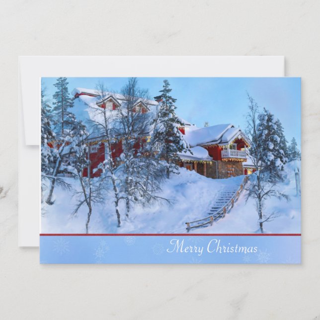 Winter Wonderland Christmas Card (Front)