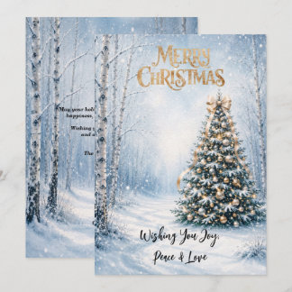 Winter Wonderland Christmas Card