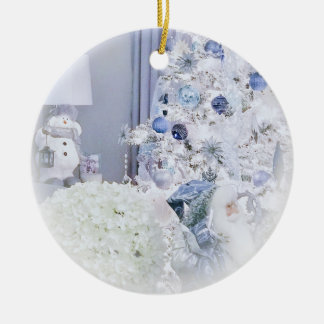 Winter Wonderland Christmas Ceramic Tree Decoration