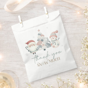 Winter Wonderland Christmas  Favour Bags