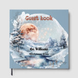 Winter Wonderland Christmas Guest Book<br><div class="desc">​Capture memories that last a lifetime with our Personalised Snowy Christmas Guest Book. This beautiful book is designed with a classic snowy landscape on the cover. Customise the cover with your names,  a special date,  or an event title to create a unique keepsake for your holiday party</div>