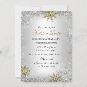 Winter Wonderland Christmas Holiday Party 2 Invitation