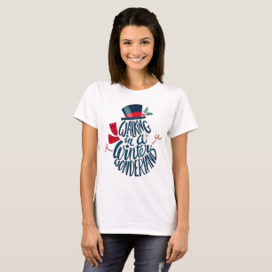 Winter wonderland Christmas holiday snowman T T-Shirt