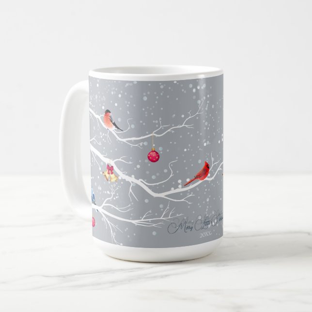 Winter Wonderland Christmas Holidays Coffee Mug (Front Left)