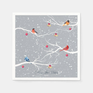 Winter Wonderland Christmas Holidays Napkin