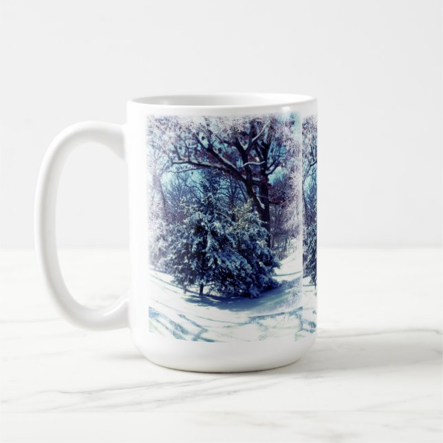 Winter Wonderland Christmas Mug (Left)