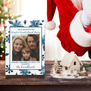 Winter Wonderland Christmas Party Invitation