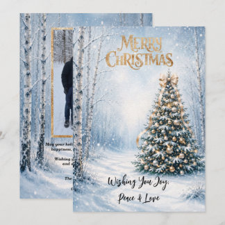 Winter Wonderland Christmas Photo Card