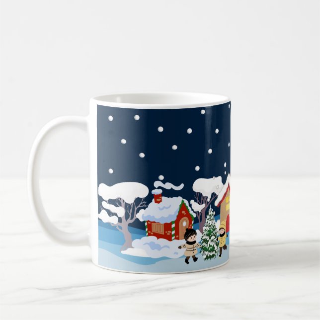 Winter Wonderland Coffee Mug (Left)