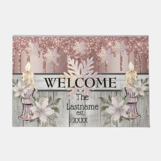 Winter Wonderland Country Farmhouse Doormat