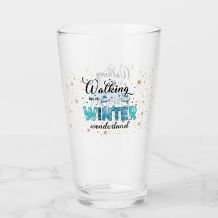 Winter Wonderland Customise Glass