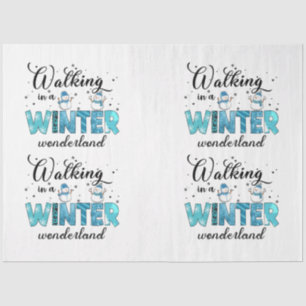 Winter Wonderland Customise Tissue Paper