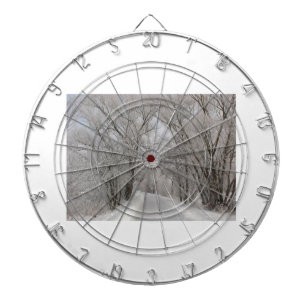 WINTER WONDERLAND DARTBOARD