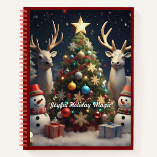 "Winter Wonderland Delight" Notebook