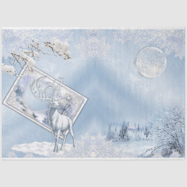 Winter Wonderland Design Series 9 Tissue Paper (Front)