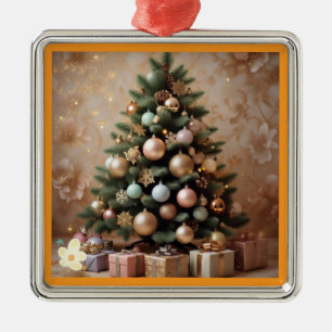 "Winter Wonderland Dreams" Metal Tree Decoration
