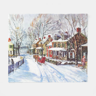 Winter Wonderland Fleece Blanket