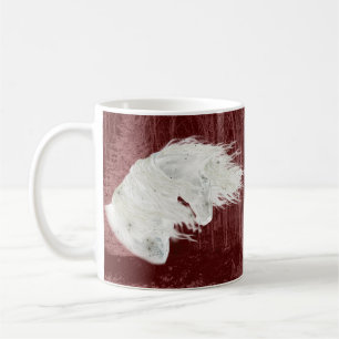 Winter Wonderland Friesian Horse 2-Sided Mug