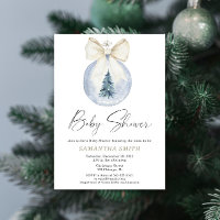 Winter wonderland gender neutral baby shower 